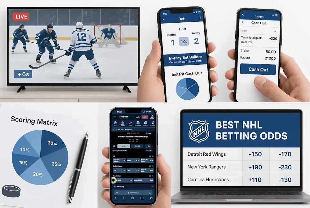 NHL hockey Live Betting Experience & Streaming Lag Tests Banner